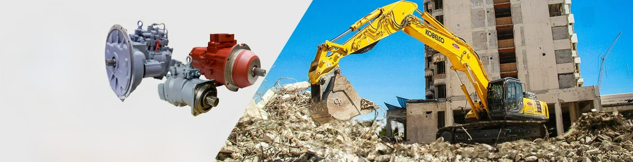 Ремонт гидронасоса Kobelco