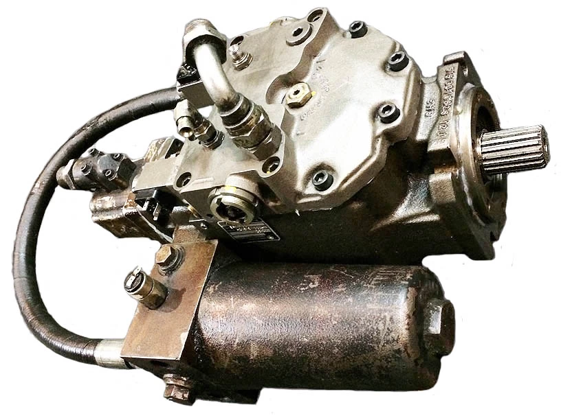 Ремонт насоса гидростатической трансмиссии Linde BPV100 на бульдозер Timberjack