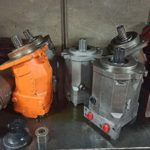 Ремонт гидронасоса просеивающей машины (Грохот)